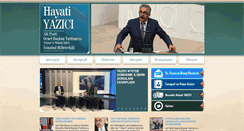 Desktop Screenshot of hayatiyazici.com.tr